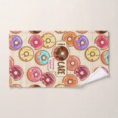 I Krapfen-Sorgfalt-niedlicher lustiger Handtuch (Handtuch)