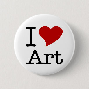 I Kunst der Liebe-(i-Herz) Button