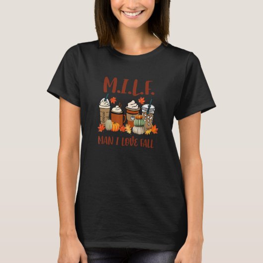 I L F Liebe I Fall T-Shirt (Vorderseite)