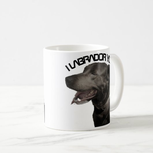 I Labrador You Two-Tone Coffee Tasse (VorderseiteRechts)