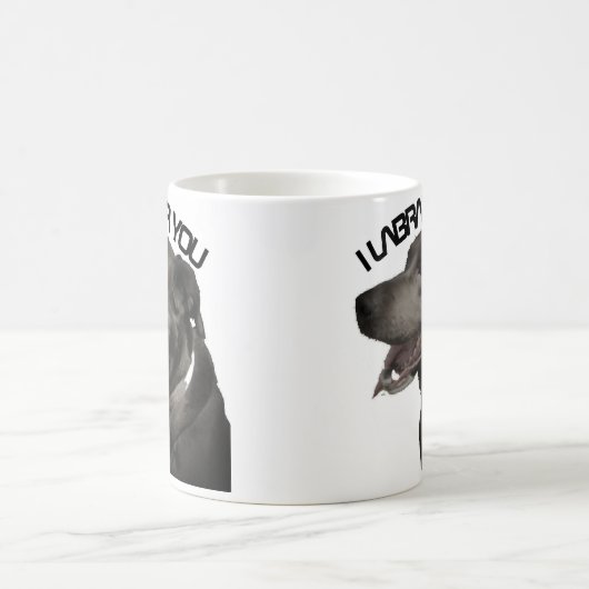 I Labrador You Two-Tone Coffee Tasse (Mittel)