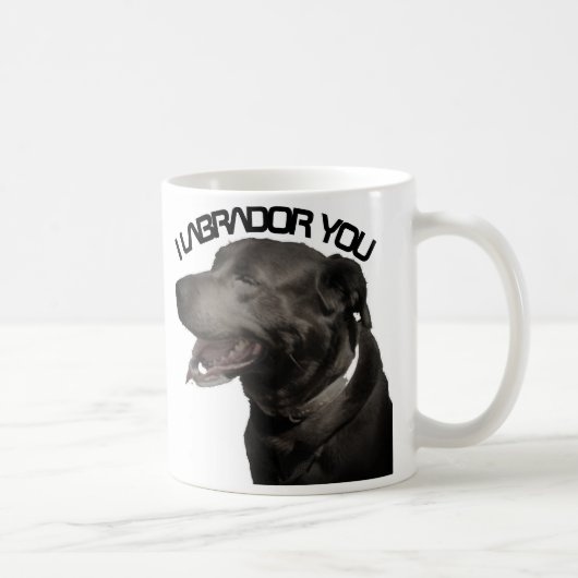 I Labrador You Two-Tone Coffee Tasse (Rechts)
