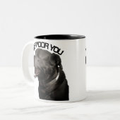 I Labrador Zweifarbige Tasse (Vorderseite Links)