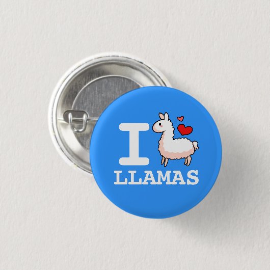 I Lama-Lamas Button (Vorne & Hinten)