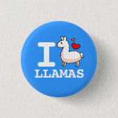 I Lama-Lamas Button (Vorderseite)