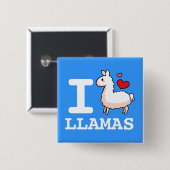 I Lama-Lamas Button (Vorne & Hinten)