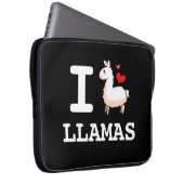 I Lama-Lamas Laptopschutzhülle (Vorne Rechts)