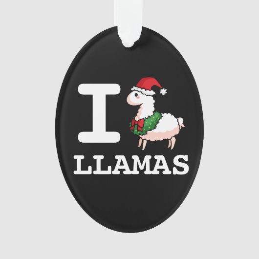 I Lama-Lamas Ornament (Vorderseite)
