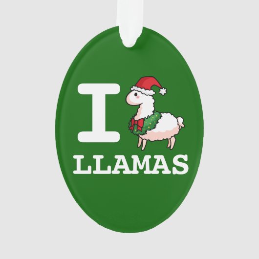 I Lama-Lamas Ornament (Rückseite)