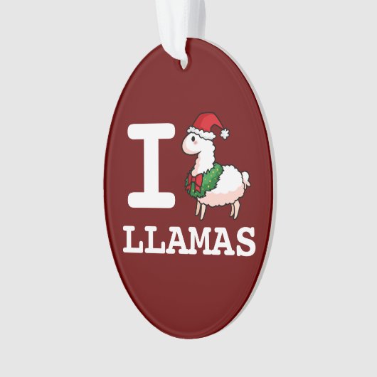I Lama-Lamas Ornament (Vorderseite)