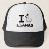 I Lama-Lamas Truckerkappe (Vorderseite)