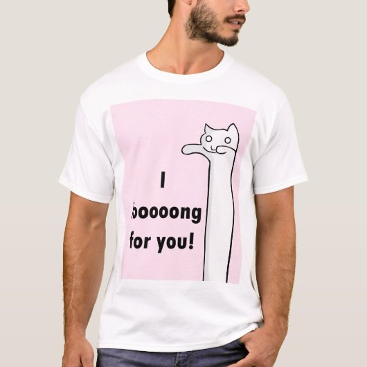 I lang für Sie, Longcat T-Shirt (Vorderseite)