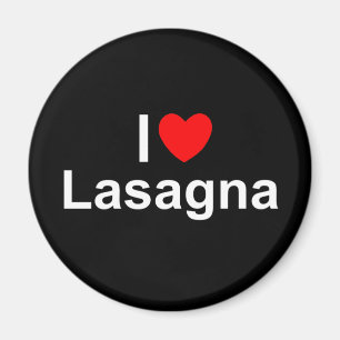 I Lasagne der Liebe-(Herz) Magnet