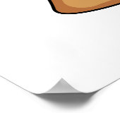 I Lava Puns Funny Geology Volcano Pun Poster (Ecke)