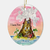 I Lava Sie Keramik Ornament (Links)