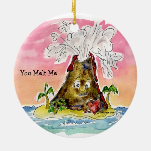 I Lava Sie Keramik Ornament (Hinten)