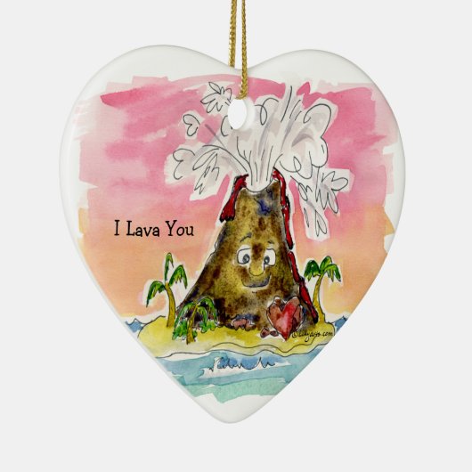 I Lava Sie Keramikornament (Rechts)