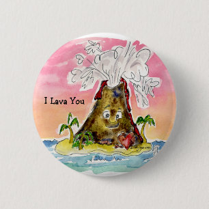I Lava You Button