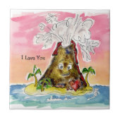 I Lava You Fliese (Vorderseite)