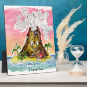 I Lava You Fotoplatte (Seite)