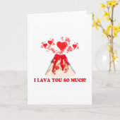 I Lava You Karte (Gelbe Blume)