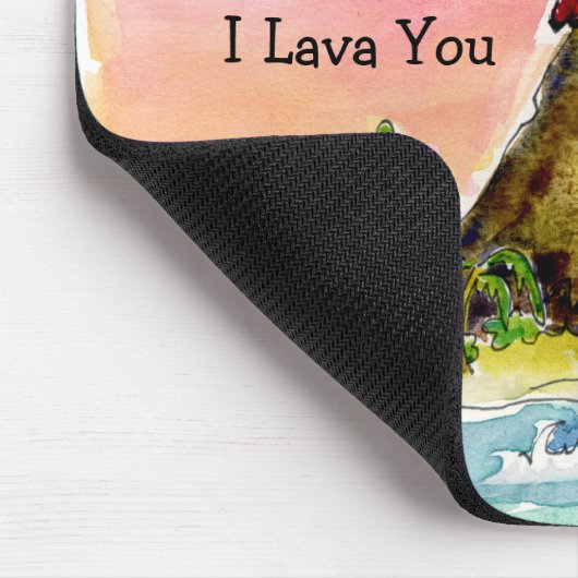 I Lava You Mousepad (Ecke)