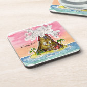 I Lava You Untersetzer (Linke Seite)