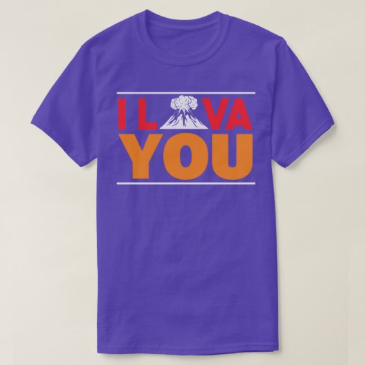 I Lava You Wandergeschenk T-Shirt (Design vorne)