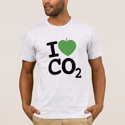 I Leaf CO2 - Kohlendioxid-Liebe Gartenbauer Männer T-Shirt (Vorderseite)
