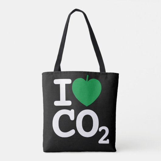 I Leaf CO2 - Liebe aus Kohlendioxid Tasche (Rückseite)