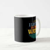 I Left It In The Water – Retro Baptism Faith Kaffeetasse (VorderseiteRechts)