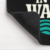 I Left It In The Water – Retro Baptism Faith  Mousepad (Ecke)