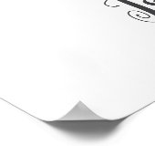 I Letter Monogram Greenerity Kinderzimmer Name Wal Poster (Ecke)