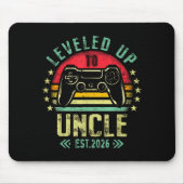 I Leveled Up To Uncle 2026 Promoted To Uncle Level Mousepad (Vorne)