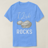 I Lick Rocks Agate Collector 1 T-Shirt (Design vorne)