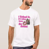 I licked it. Es sieht so aus. Even the Donut T-Shirt (Vorderseite)