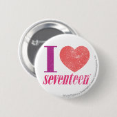 I Liebe 17 Button (Vorne & Hinten)