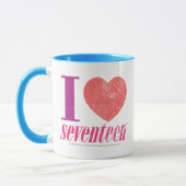 I Liebe 17 Tasse (Links)