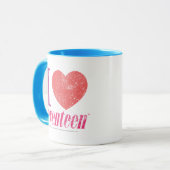 I Liebe 17 Tasse (Vorderseite Links)