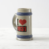 I Liebe 1931 - Tasse (Vorderseite Links)
