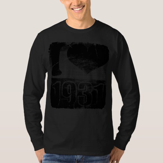 I Liebe 1931 - Vintager T - Shirt (Vorderseite)