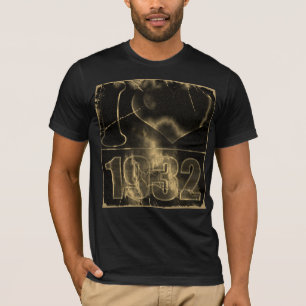I Liebe 1932 - Vintager Blitz- und Feuerbrand-T - T-Shirt