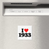 I LIEBE 1933 MAGNET (In Situ (Geschirrspüler))