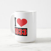 I Liebe 1933 - Tassen (Vorderseite Links)
