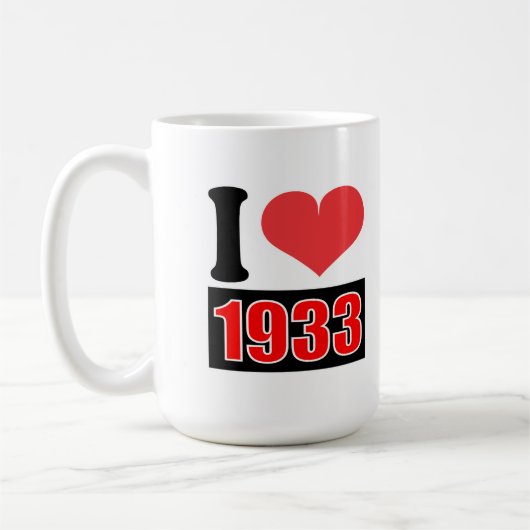 I Liebe 1933 - Tassen (Links)