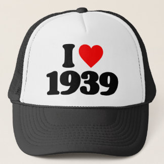 I LIEBE 1939 TRUCKERKAPPE
