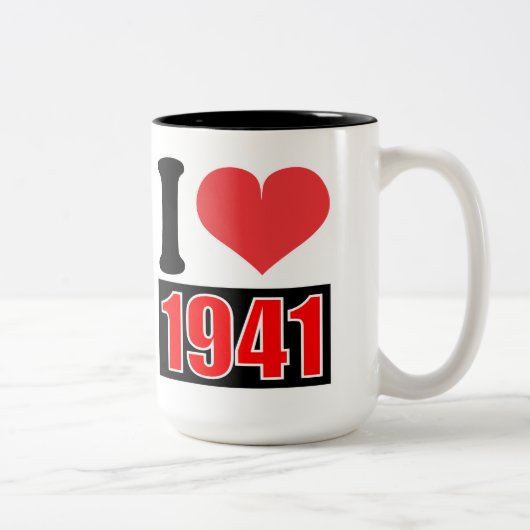 I Liebe 1941 - Tasse (Rechts)