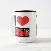 I Liebe 1956 - Tasse (Vorderseite Links)