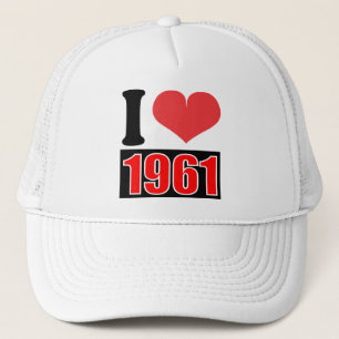 I Liebe 1961 - Hat Truckerkappe