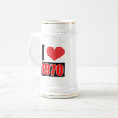 I Liebe 1970 - Tasse (Vorderseite Links)